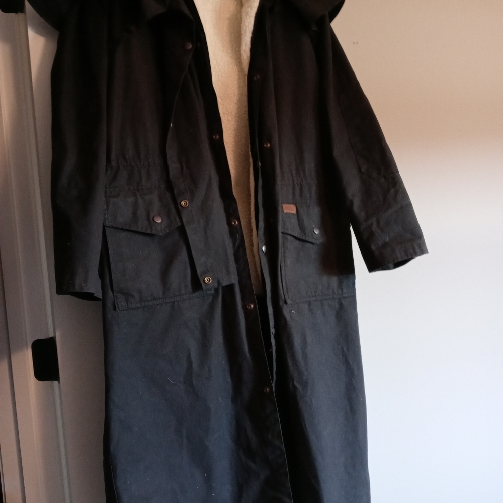 Outback Trading Post Mens Drover Oilskin